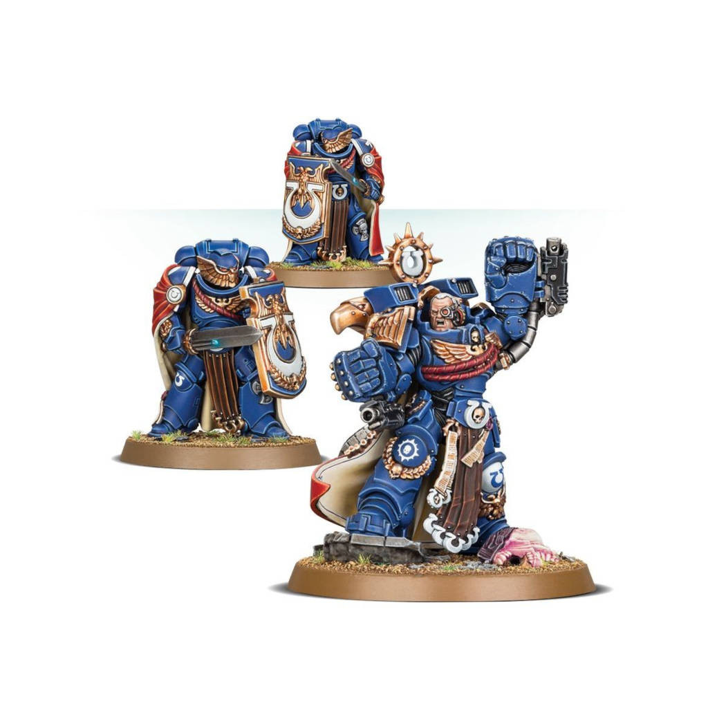Warhammer 40K : Ultramarines - Marneus Calgar with Victrix Honour Guard