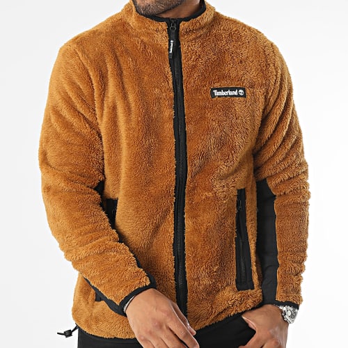 Veste Polaire High Pile Fleece A6JJ1 Camel