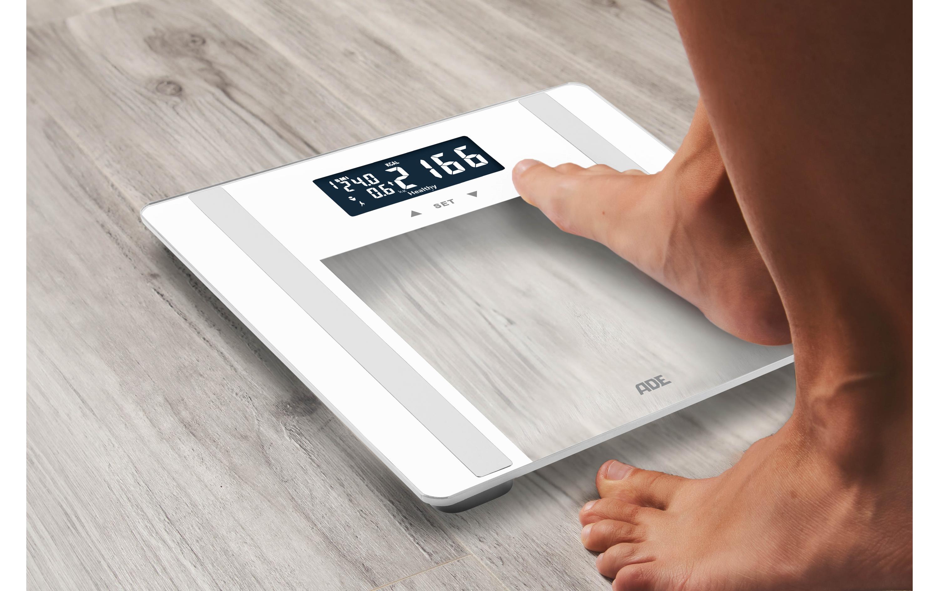 Körperanalysewaage Ines WeissDigitale Körperfettwaage bis 200 kg