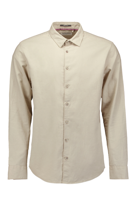 NO-EXCESS beige heren overhemd