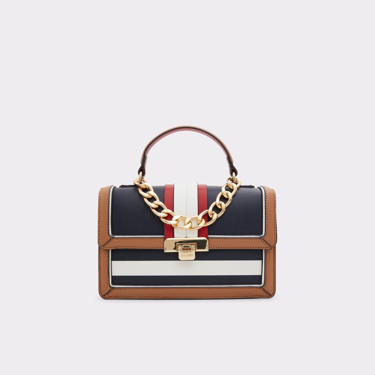 Ybaynn Navy Women Top Handle Bags
