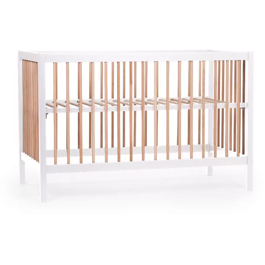 CHILDHOME Babybett 97 weiß natur