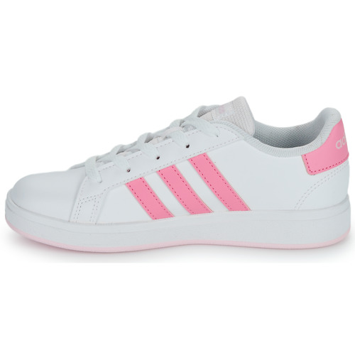 Adidas Sportswear - GRAND COURT 2.0 K - Blanc / Rose