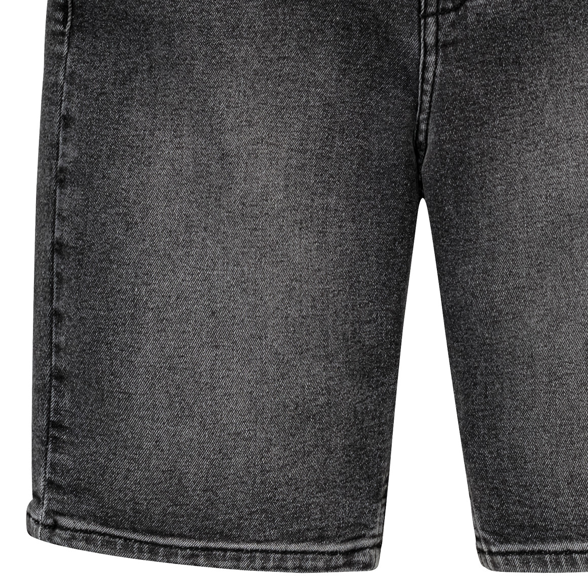 Jungen Jeansshorts mit verstellbarem Bund grau
