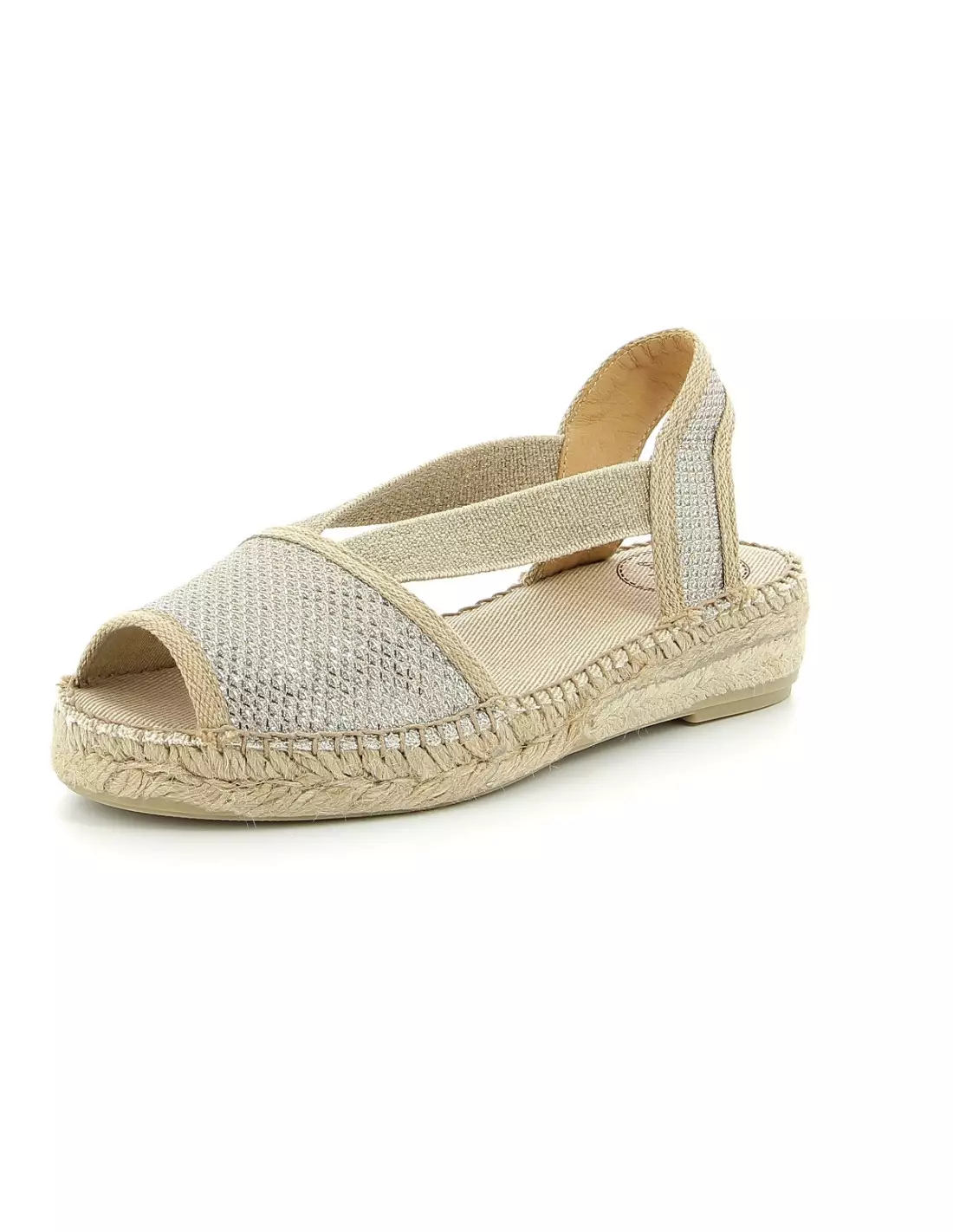 TONI PONS ESTEL - Espadrilles Platine