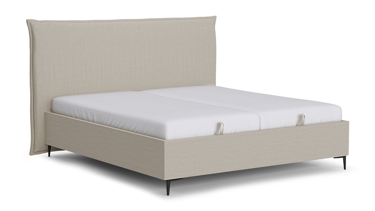 Opbergbed Morgan - Pure touch natural