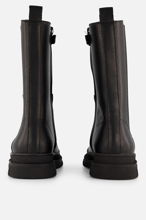 Muyters Chelsea boots zwart Leer