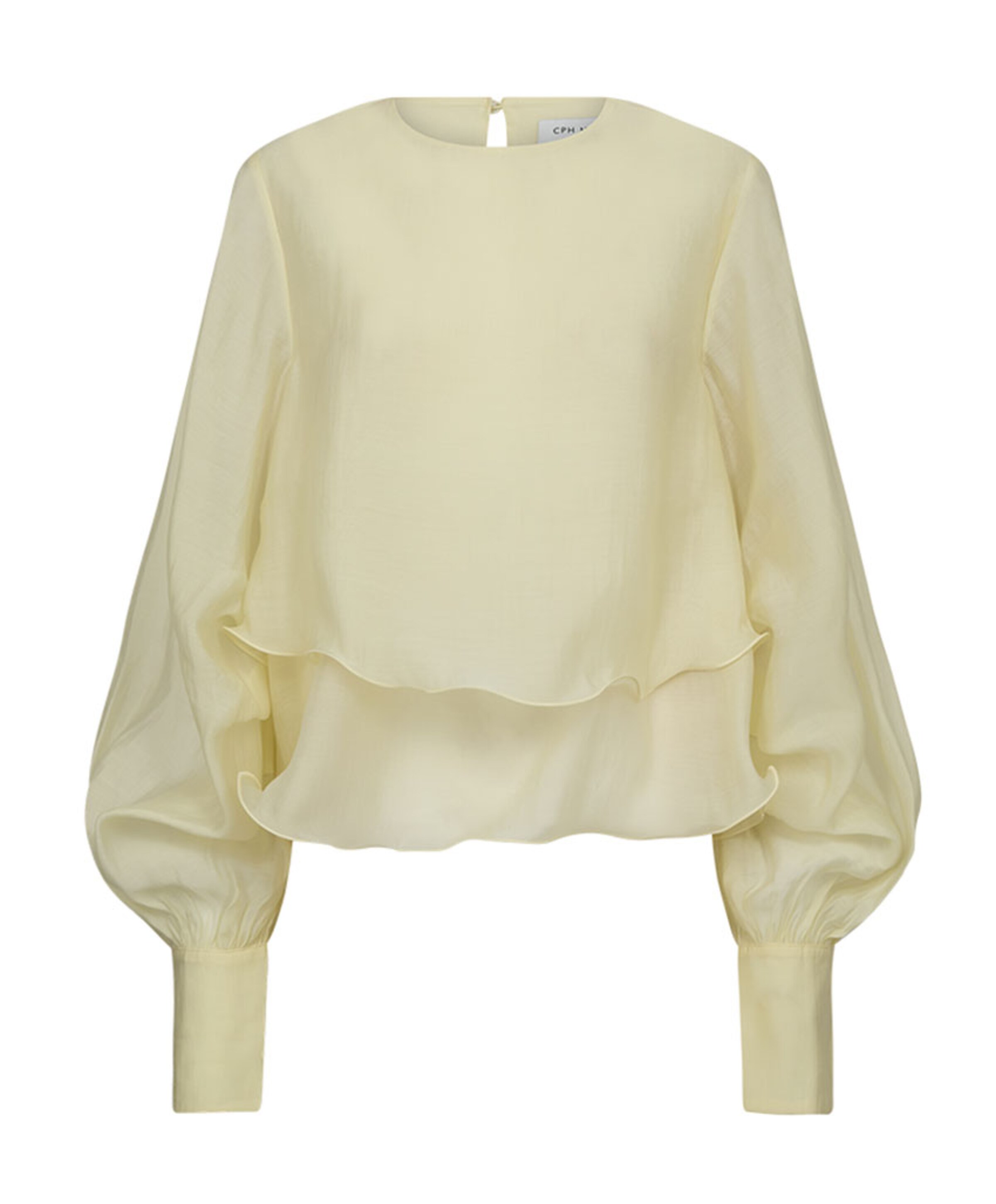 Cph Muse Dames blouse geel