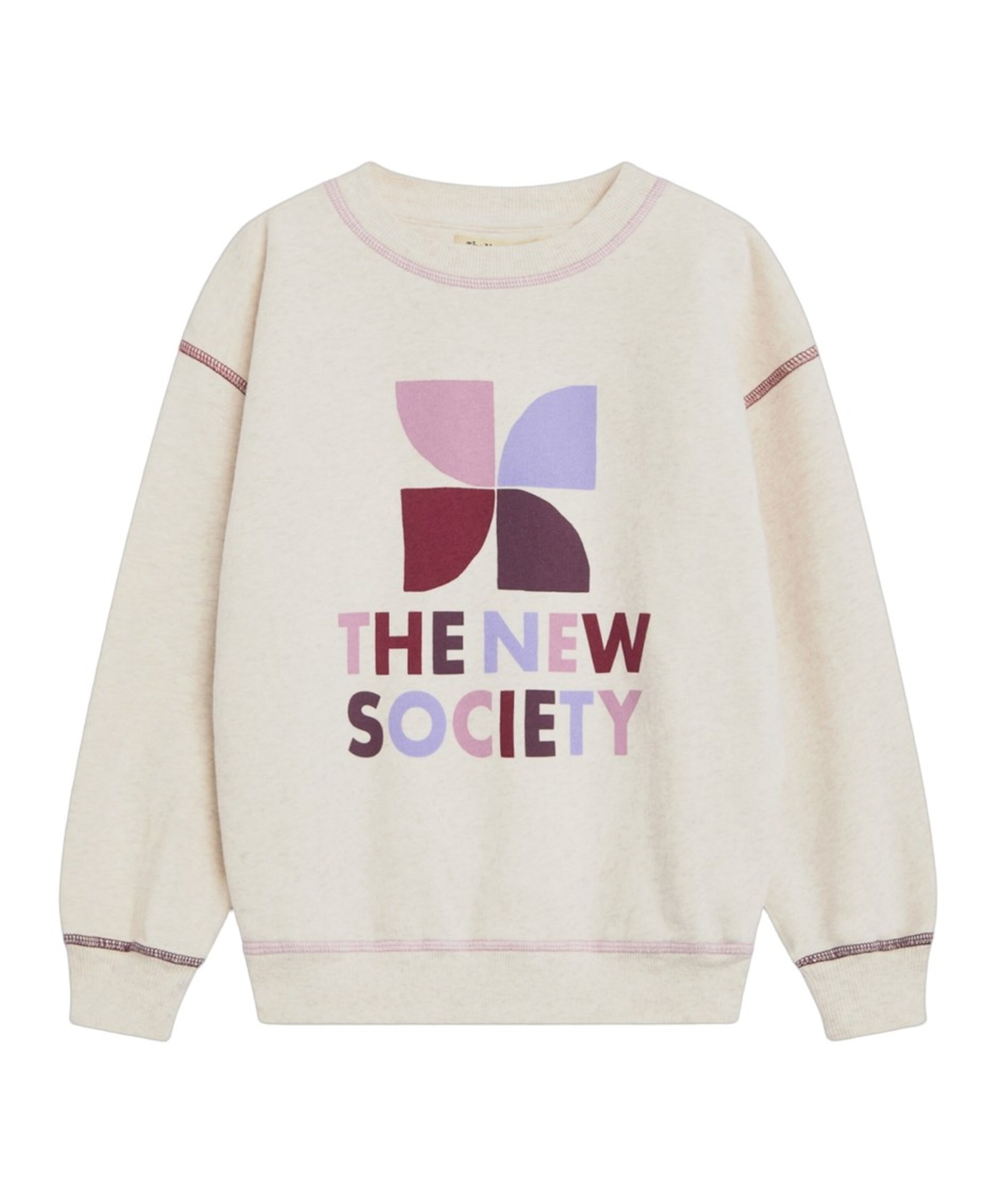 The New Society Meisjes sweater ecru