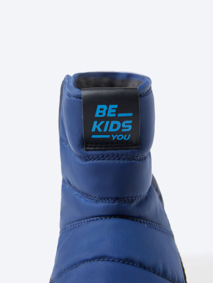 Bota acolchoada - Azul Royal
