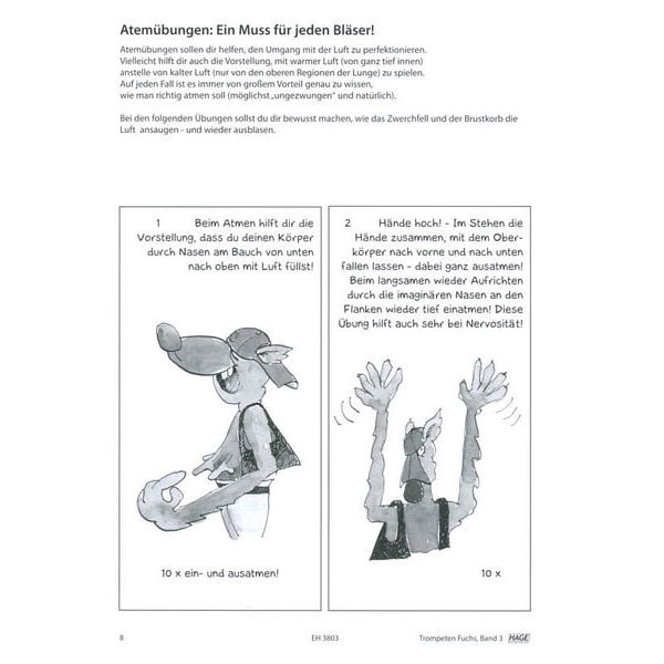 Hage Musikverlag Trompeten Fuchs 3