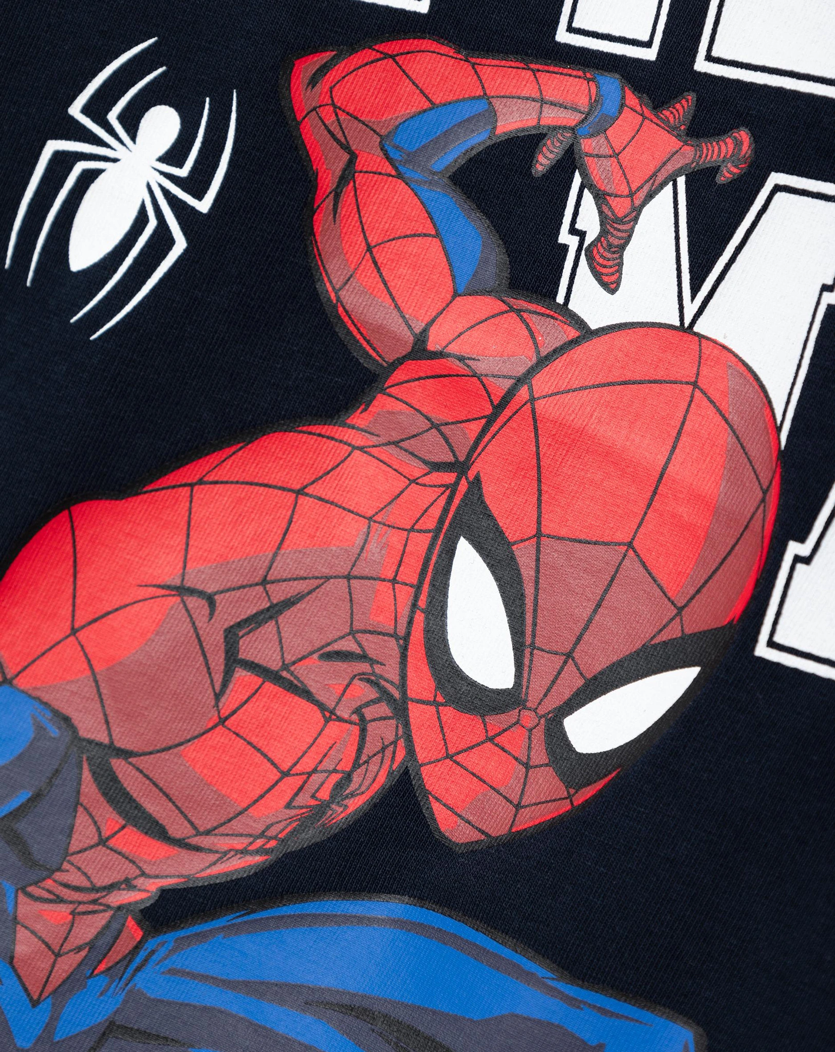 Langarmshirt NMMNAZA SPIDERMAN in dark sapphire