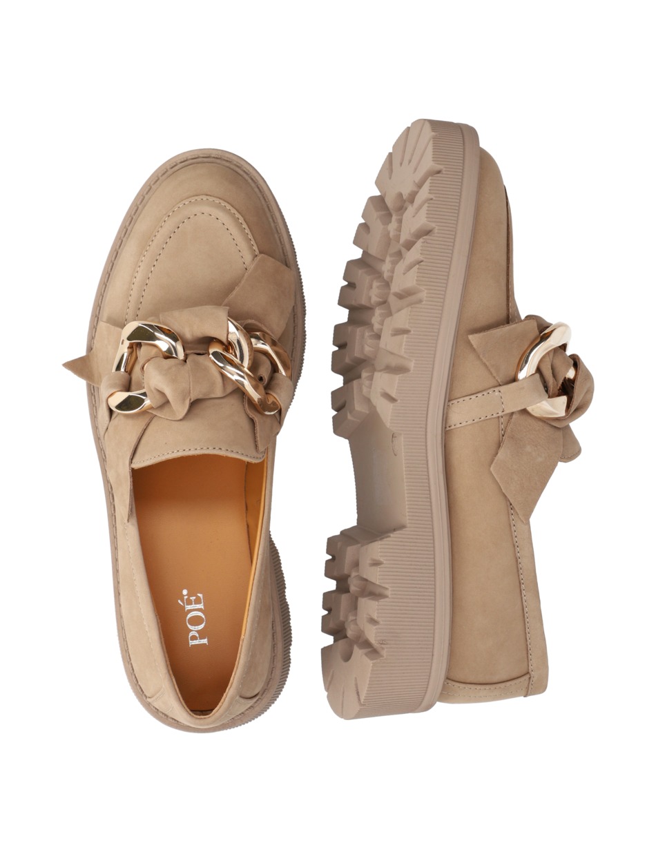 Veloursleder Slipper klassisch