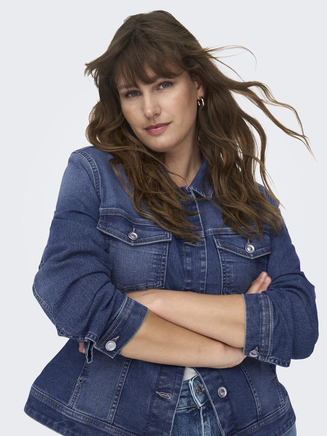 CARWESTA Jeansjacke Medium Blue Denim