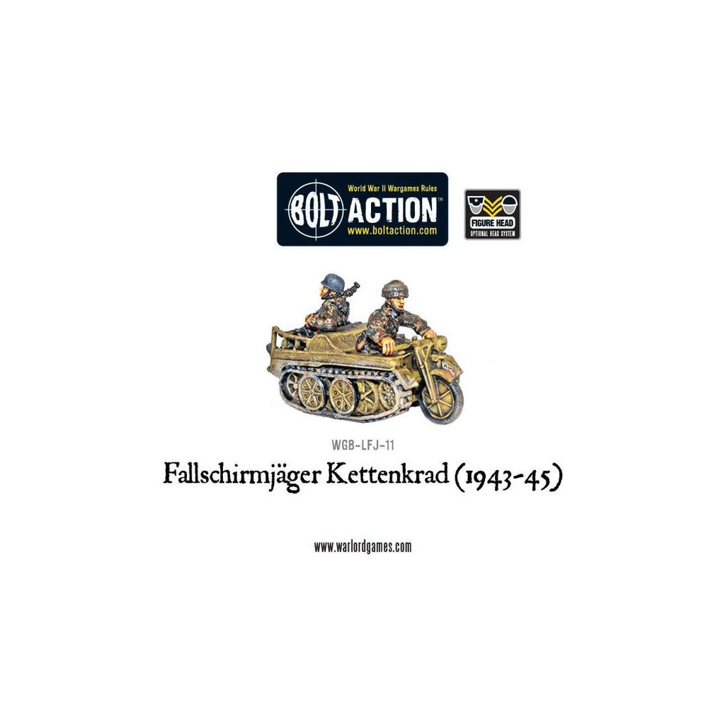 Bolt Action - Fallschirmjager Kettenkrad (1943-45)