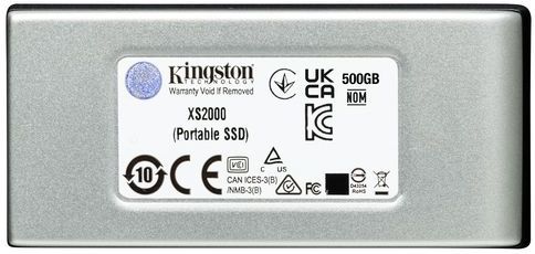 Kingston - XS2000 - Externe SSD - 4TB - USB 3.2 Gen 2x2