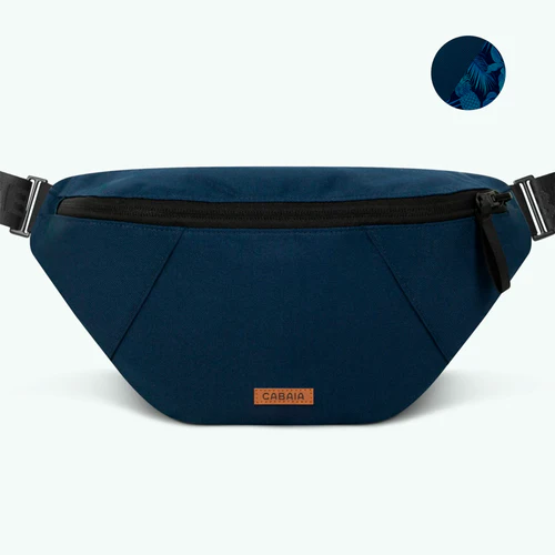 Sac banane Large Reykjavik bleu marine