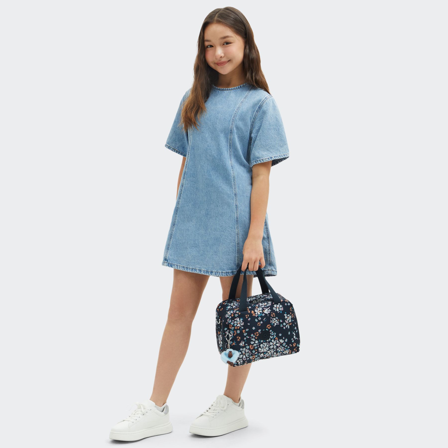 MIYO Sac repas moyen avec pochette de maintien pour trolley - Flower Field