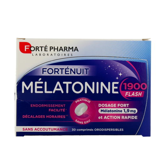 Forté Nuit Mélatonine 1900 Flash - Forté Pharma