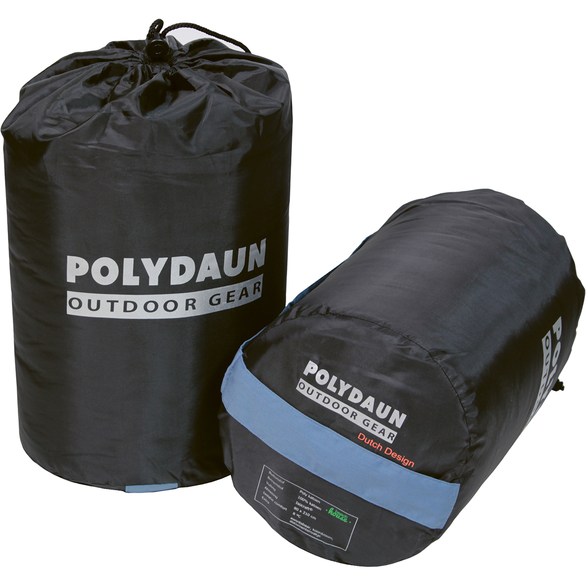 Polydaun Beachhouse slaapzak - Light Blue