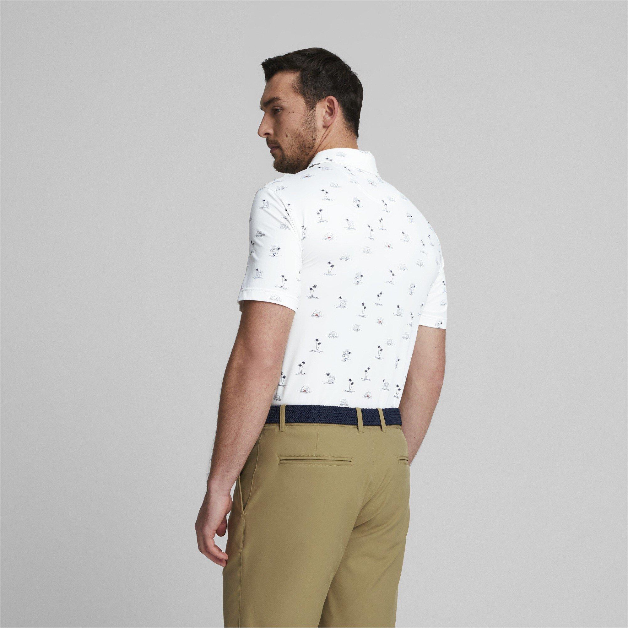 Puma Cloudspun Horizons Golf Polo Shirt Mens