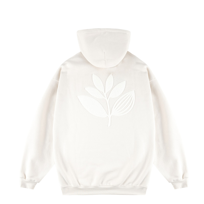 SWEAT À CAPUCHE TERRY PLANT - NATUREL