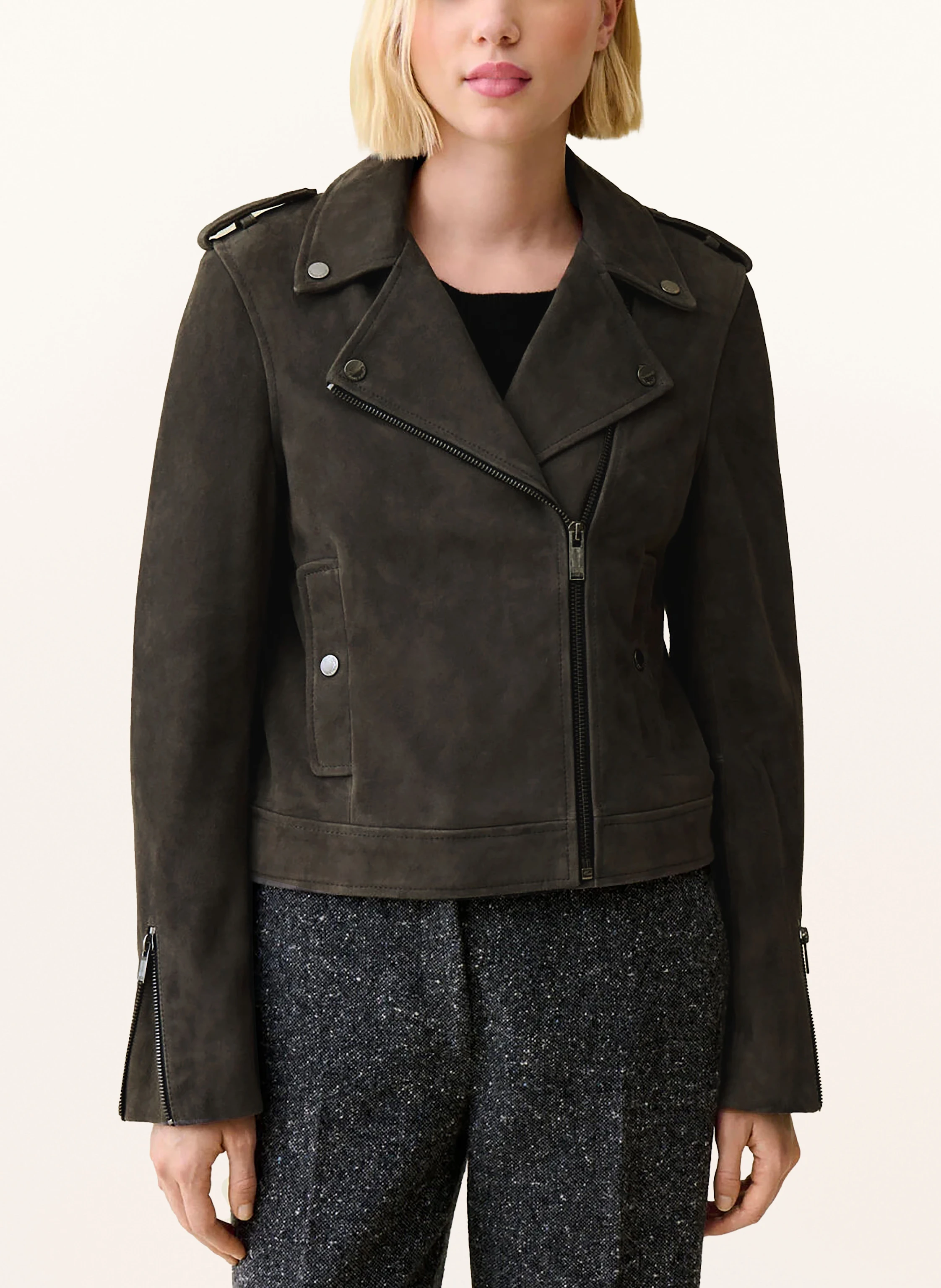 CLAUDIE PIERLOT Lederjacke