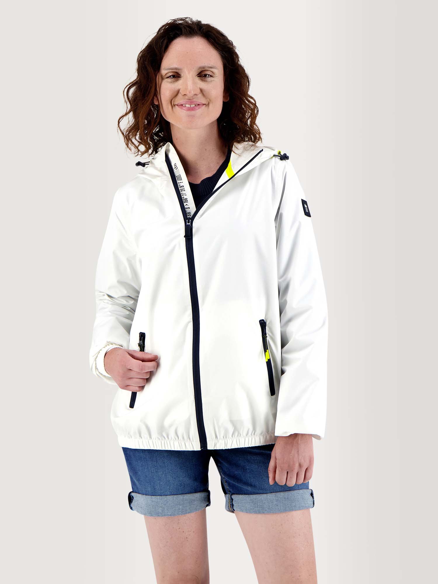 Coupe-Vent Femme Imperméable Blanc