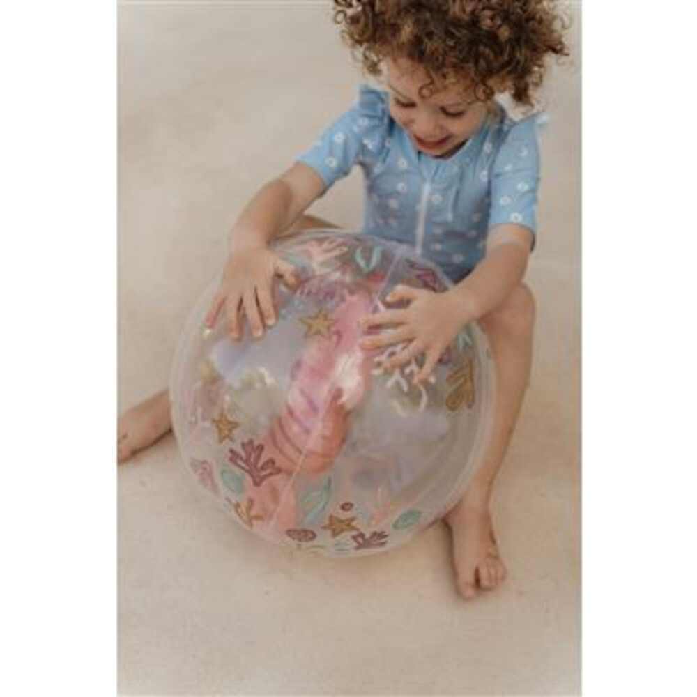 Little Dutch Strandbal 3D Figuur Ocean Dreams Roze