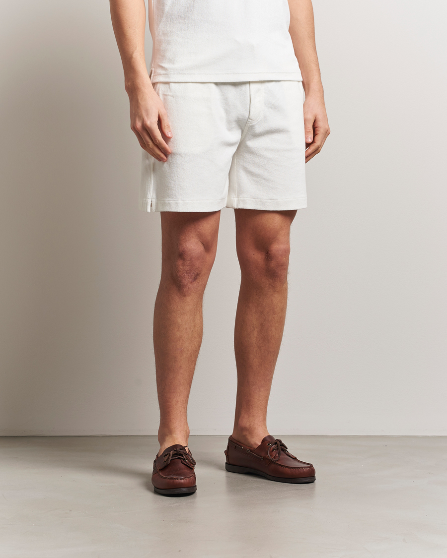 Morris Delon Terry Shorts Off White