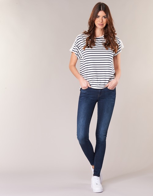 G-Star Raw - MIDGE ZIP MID SKINNY Neutro