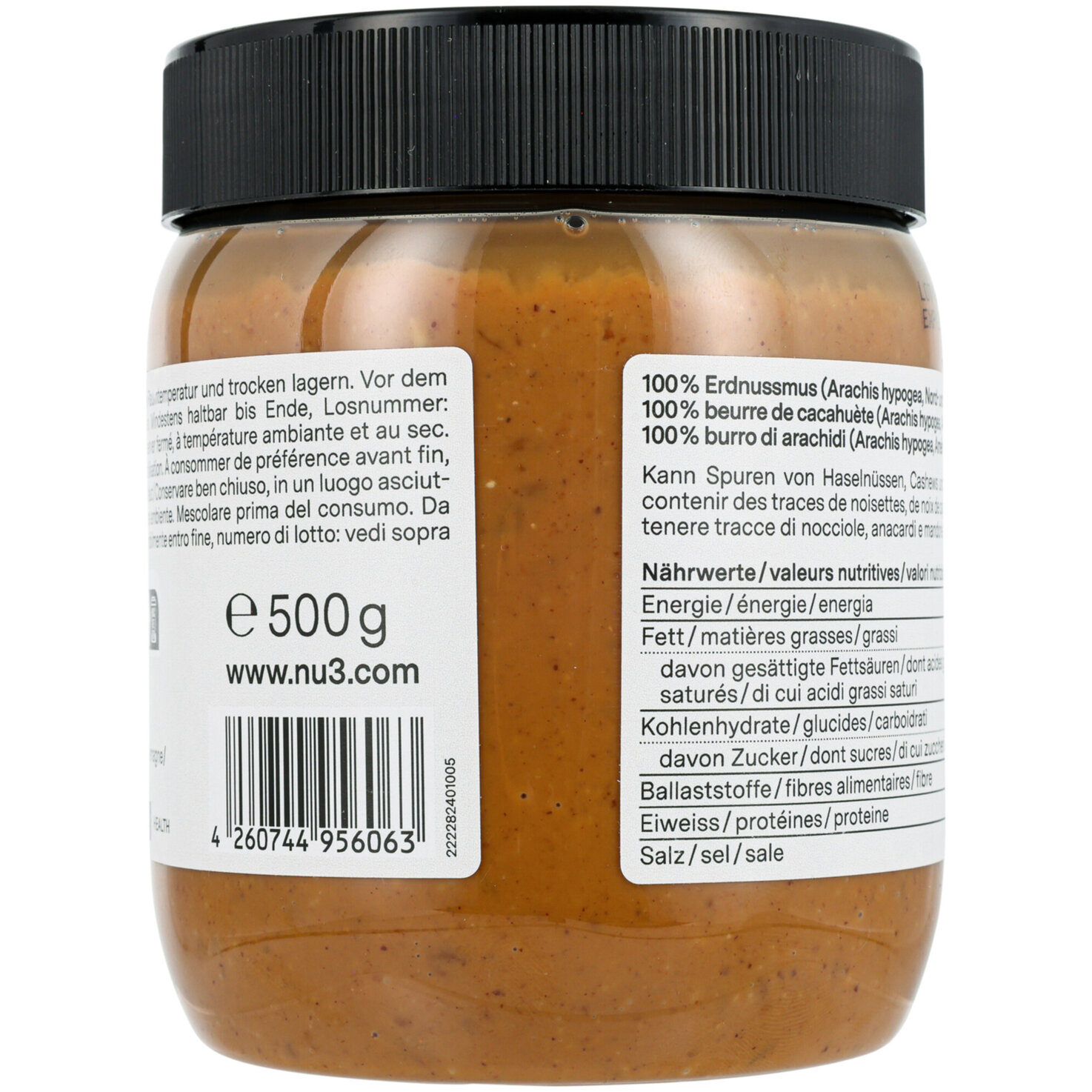 nu3 Peanut Butter Crunchy
