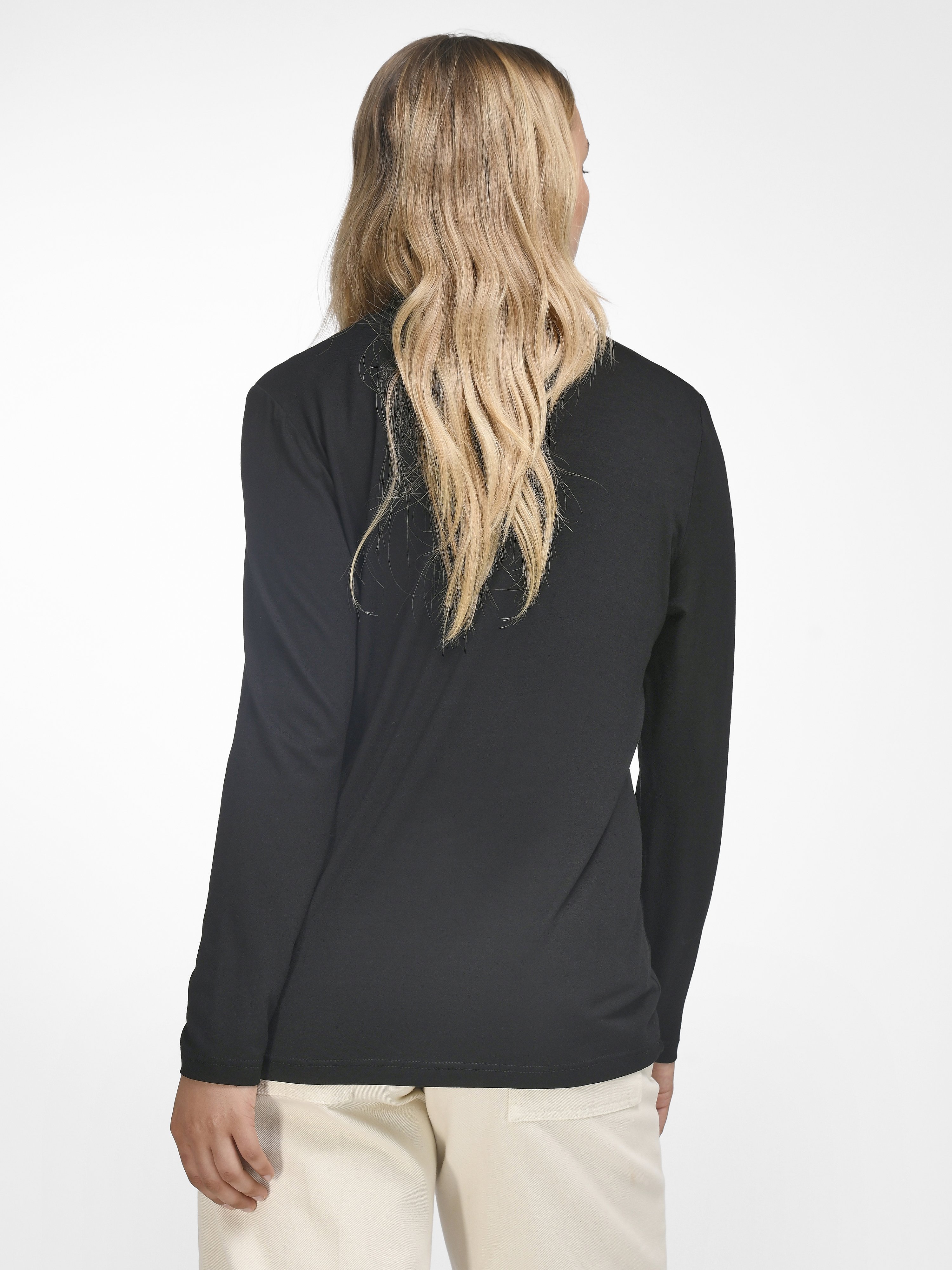 Shirt mit Stehkragen