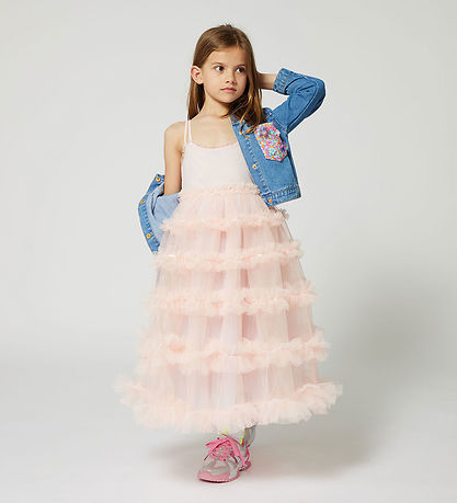 Billieblush Jeansjacke - Double Stone/Brush m. Pailletten
