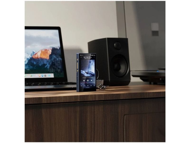 FiiO HiRes-Player M21 Blau Kompakter High-Res-Audioplayer mit Android-Betriebssystem und schneller Bedienung