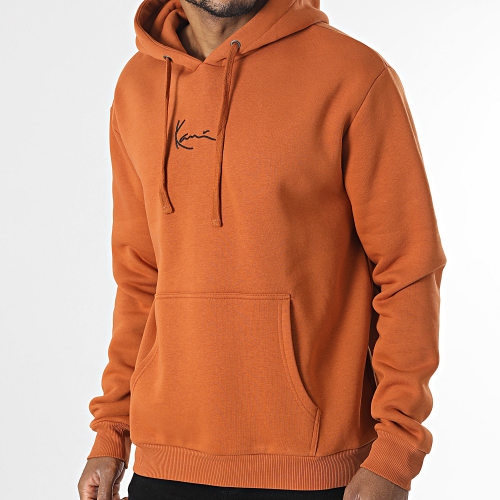 Sweat Capuche Small Signature Essential 6028436 Orange