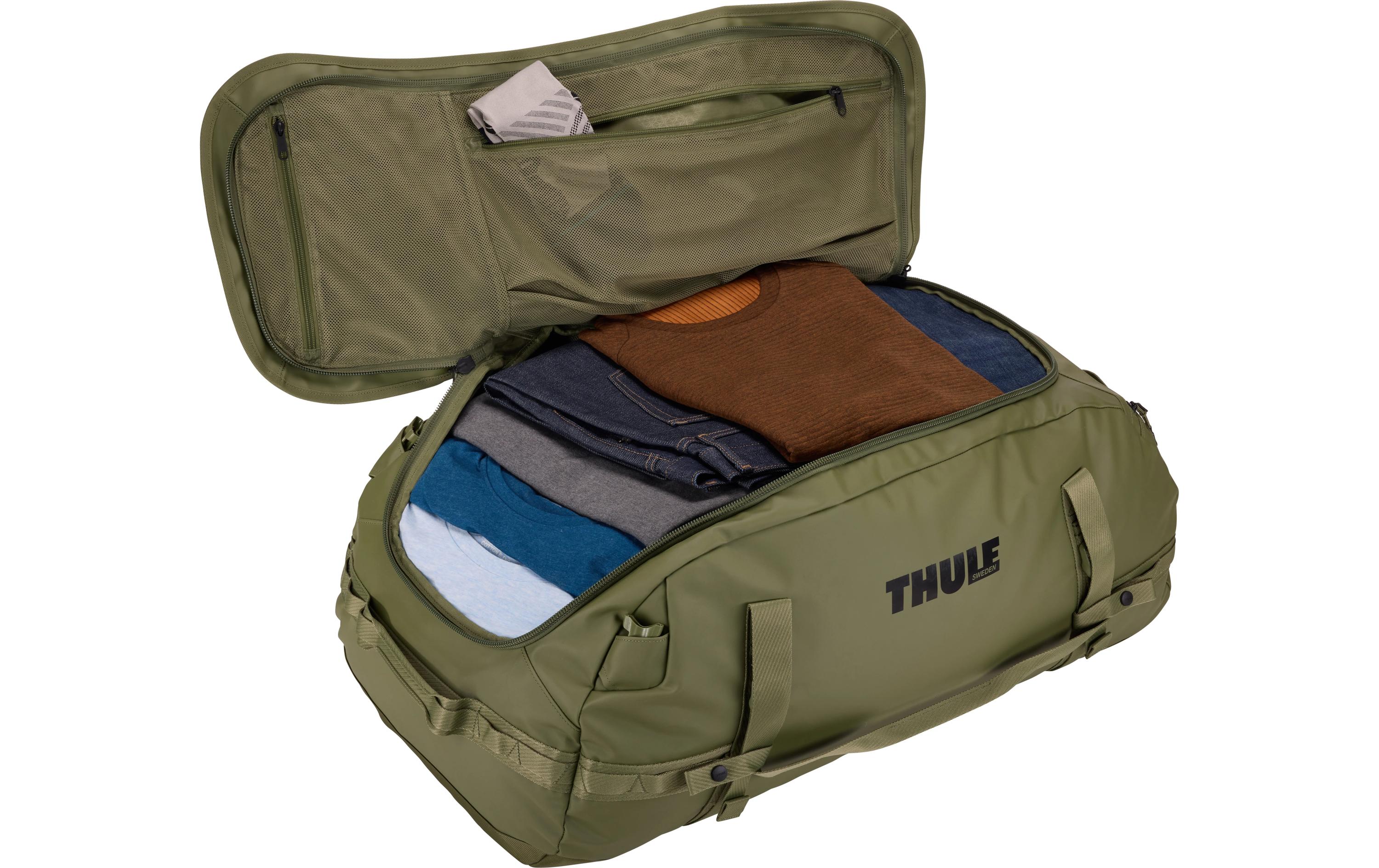 Duffle Bag Chasm 90 l, Olivine<br>Reisetasche und Rucksack in einem
