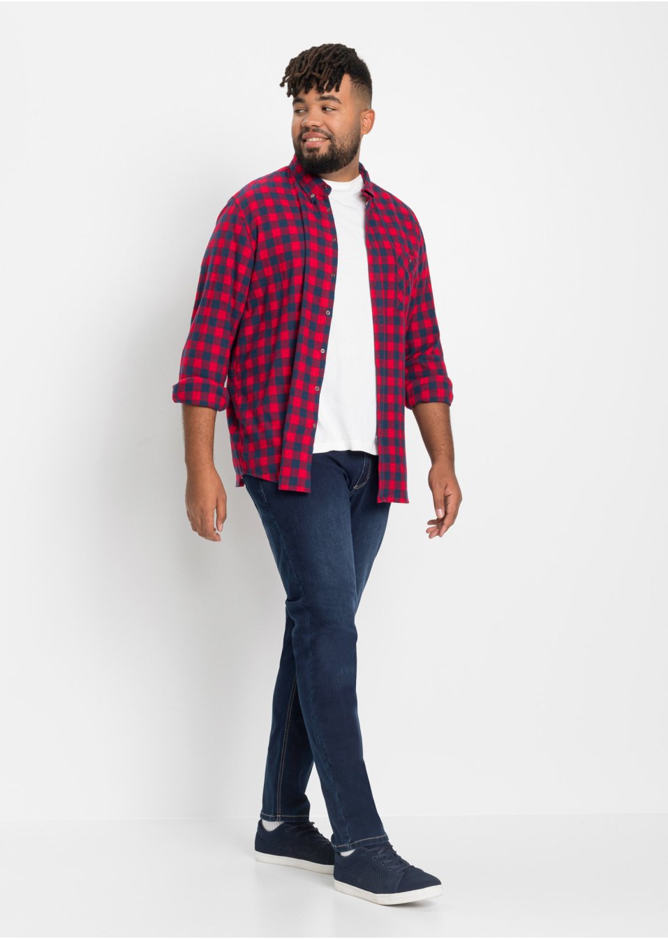 Lot de 2 chemises manches longues en flanelle