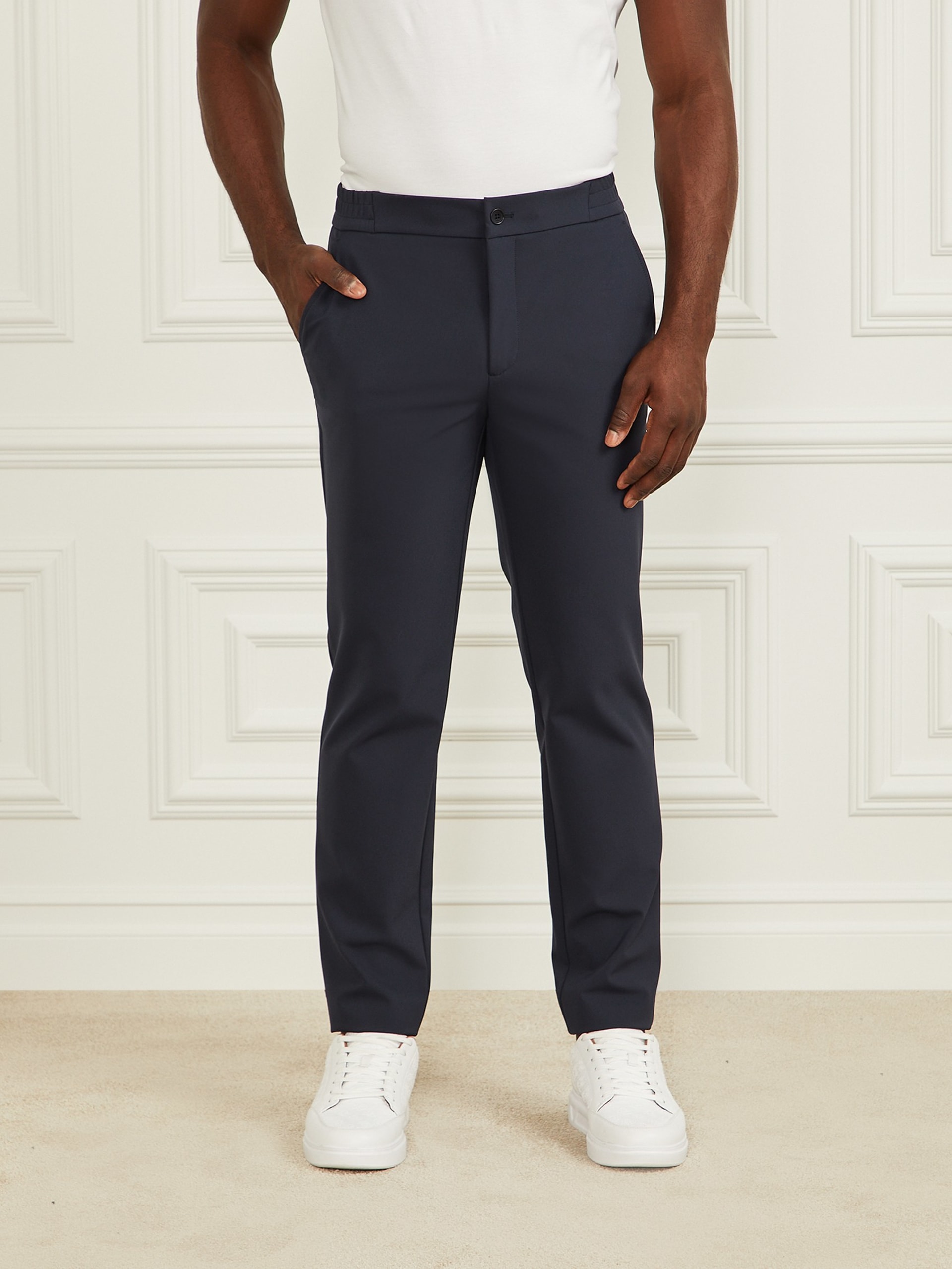 Calça chino elástica Danny