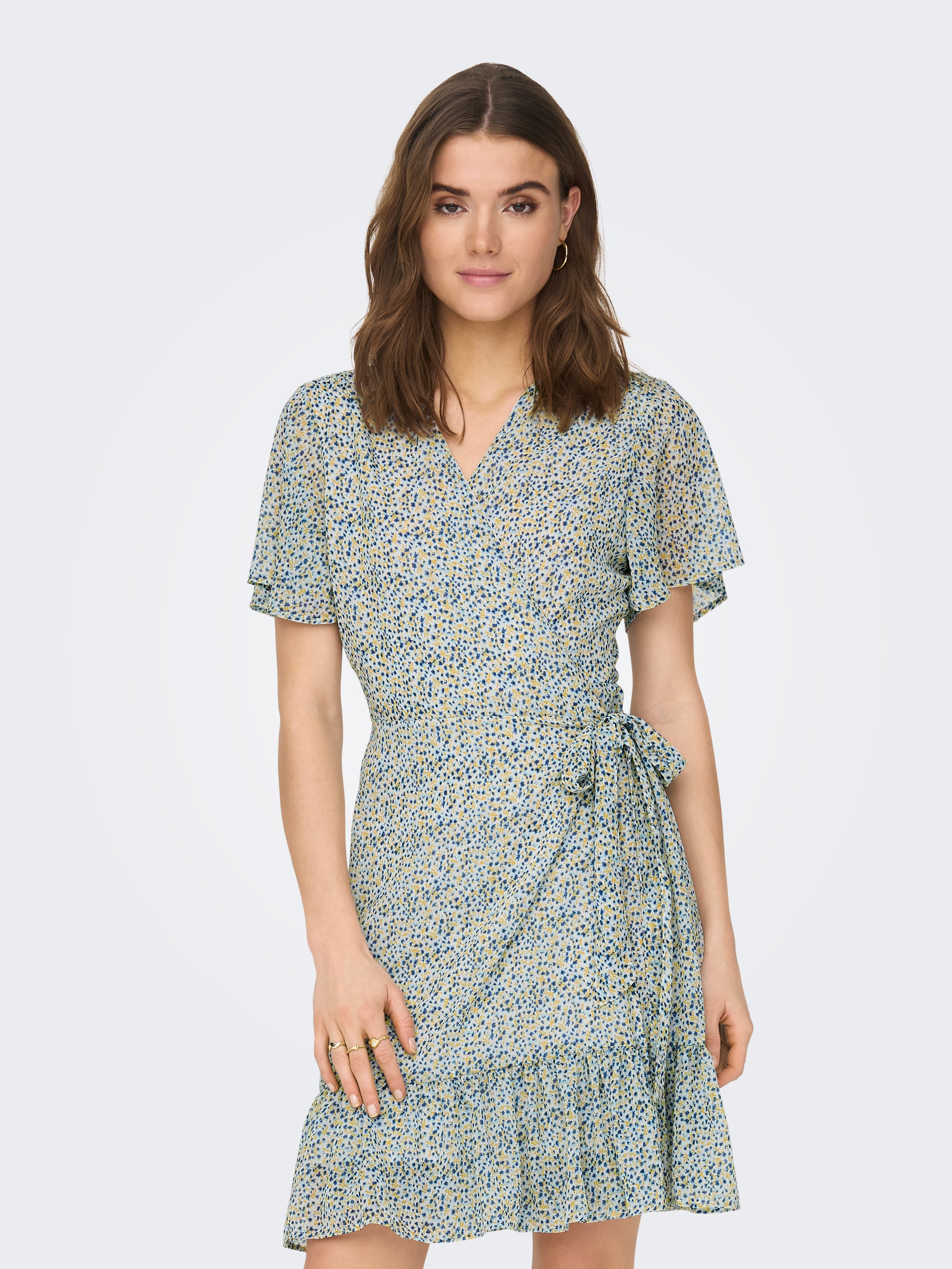 ONLSTAR Kurzes Kleid Déja Vu Blue