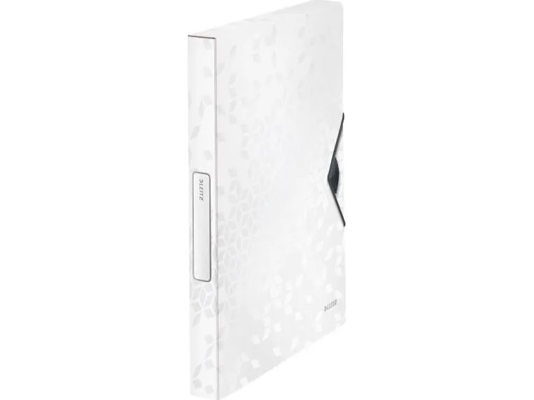 Leitz WOW - Boksfil - rygbredde: 30 mm - for A4 (210 x 297 mm) - kapacitet: 250 ark - hvid