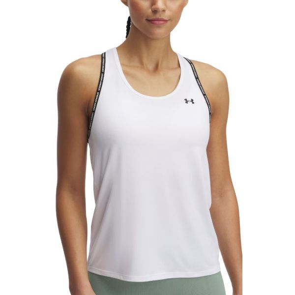 Under Armour Camisola de Alças Tech Knockout Tank 1389851-100 M Branco