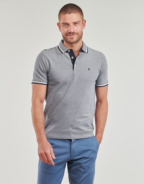 Jack & Jones - JJEPAULOS POLO SS - Bleu