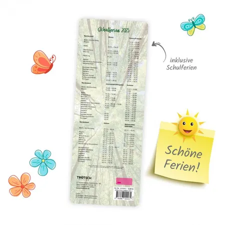 Trötsch Abreißkalender 2025 mit Notizblock