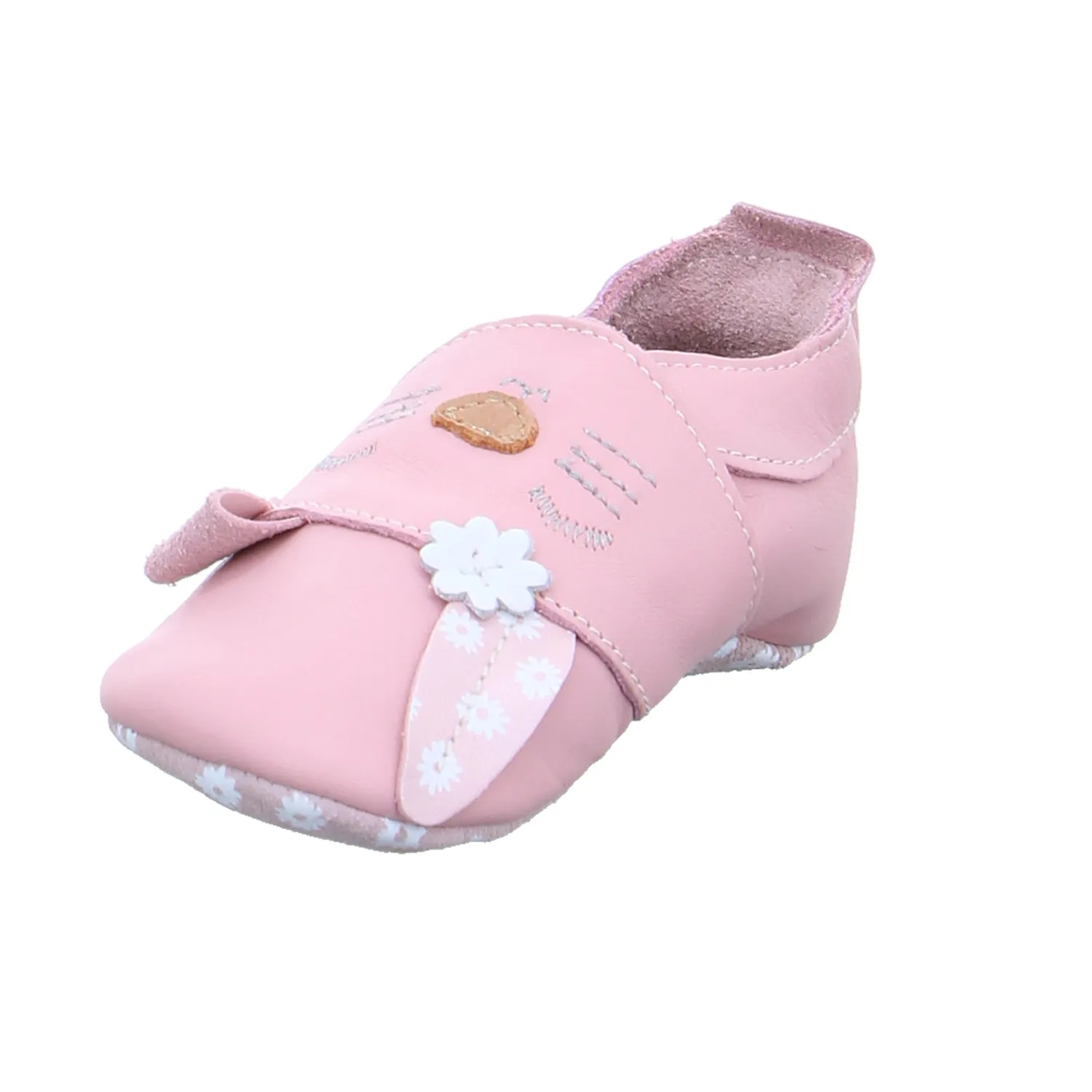 BOBUX Krabbelschuh Rosa Leder