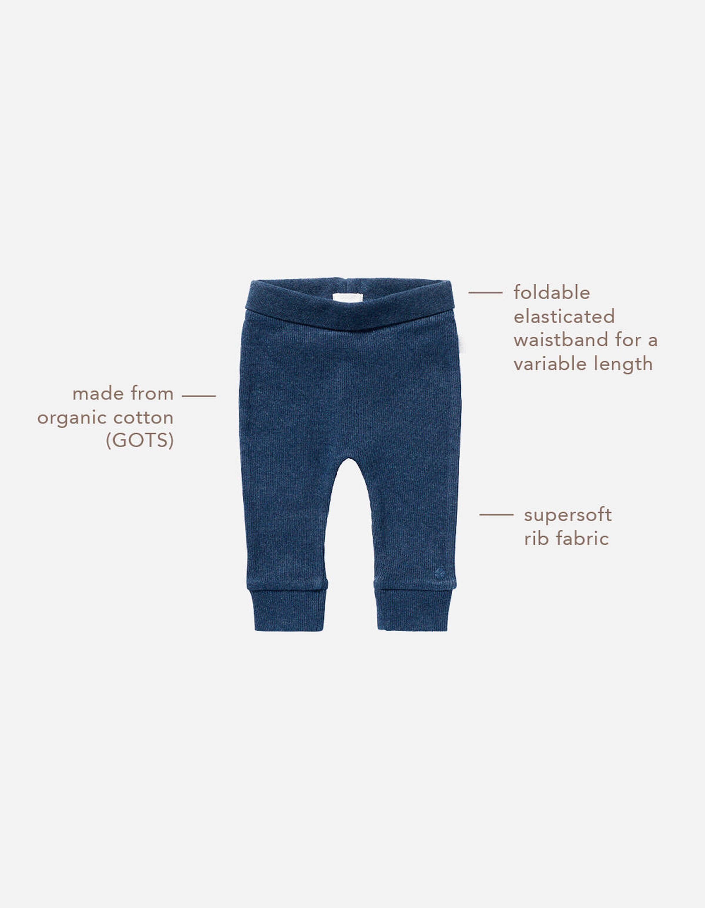 Noppies Baby Jogginghose Naura Navy Melange