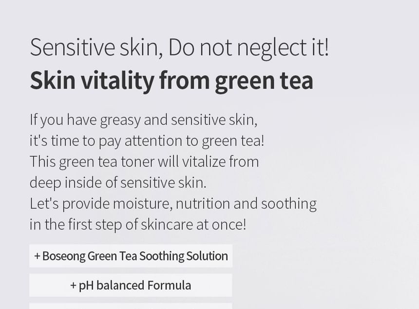 Benton - Diepgroene thee-toner