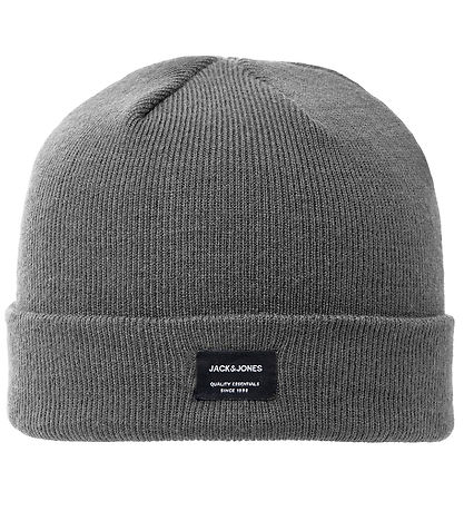 Jack & Jones Mütze - Strick - JacDna - Grey Melange