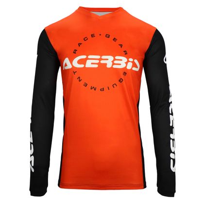 Maillot cross Acerbis MX J-TRACK INC. 2024 - Orange / Noir