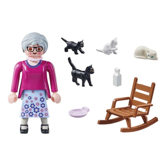 Playmobil® 71172 - Oma mit Katzen - Playmobil® Special Plus